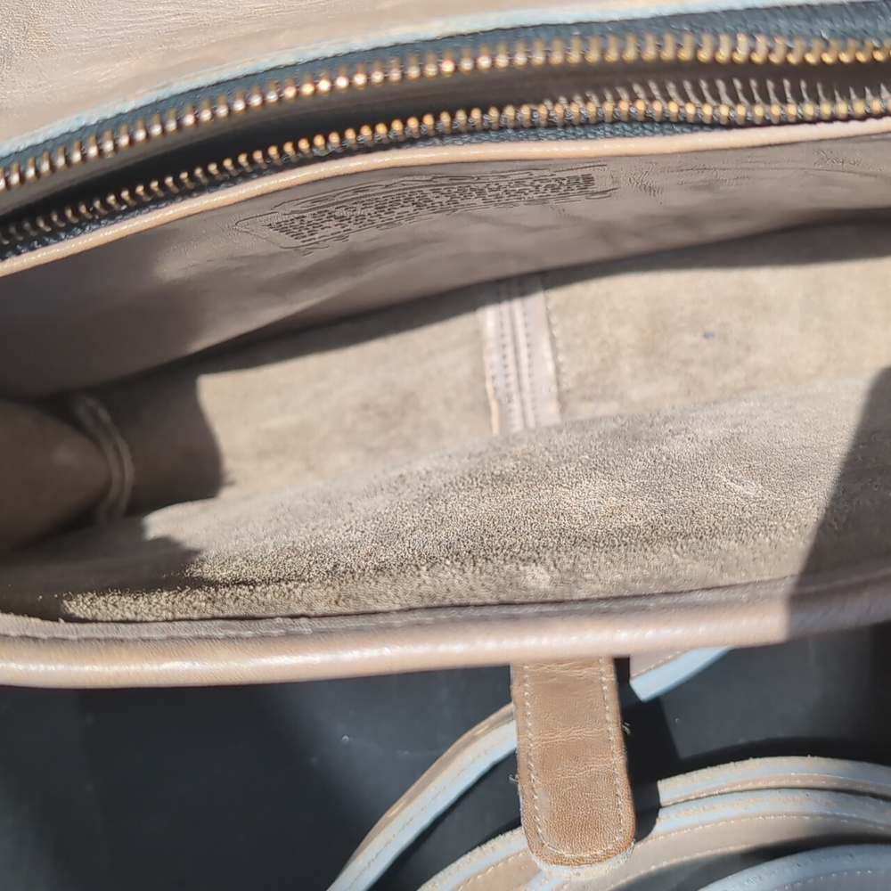 Vintage Coach Small Saddle Pouch, Grey, NYC - Picture 6 of 16